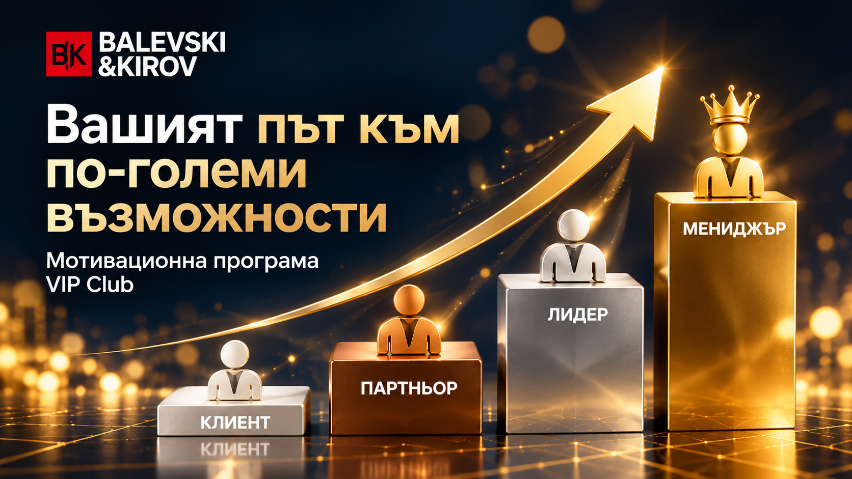 Мотивационна програма VIP Club — Вашият път към по-големи възможности